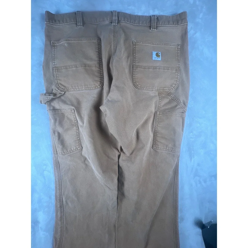 Carhartt Rugged Flex Relaxed Fit Duck Utility Work Pants Brown BN3279-M 38x32
